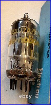 10M 12AU7 ECC82 Audio Tube 10k Mullard Great Britain NOS 1960s Yellow Label