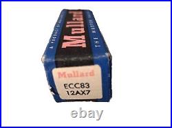 12ax7 ECC83 Mullard Tube Vintage NOS Open Box