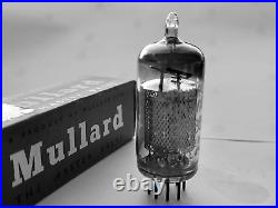 1x Mullard EF86 Long Mesh Plates 15° Square D Getter Philips Label Blackburn'59