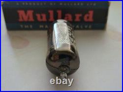 1x Mullard EF86 Long Mesh Plates 15° Square D Getter Philips Label Blackburn'59