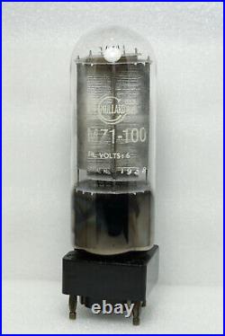 1x NOS Mullard MZ1-100 Valve Tube SN-1938 Eq DA100 CV1219 NT36