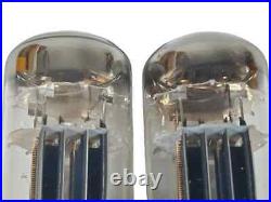 6080wa/6as7/ecc230 Philips By Mullard Tested With Roetest V10 Black Plates Qty-2