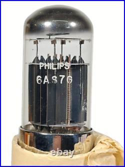 6as7g/6080/ecc230 Philips By Mullard Tested With Roetest V10 Black Plates Qty-1