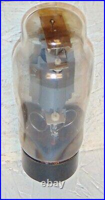 Amazing Nos Mullard El37 Clear Bottle British Tube Double O O Getter El-37