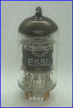 E55L Mullard UK gold pin 8 pieces NOS tube valve
