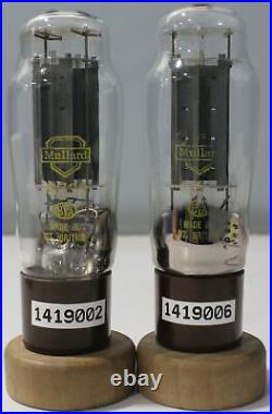 GZ33 Mullard NOS O Getter Made in Gt. Britain Amplitrex Tested Qty 1 Match Pair