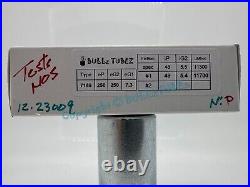 MULLARD BLACKBURN 7189 1-Hole Plate Power Tube TESTS NOS on AT1000 6BQ5 EL84