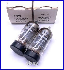 Matched Pair Mullard CV4004 M8137 ECC83 Box Plate Valves NOS 82-05 (V2)