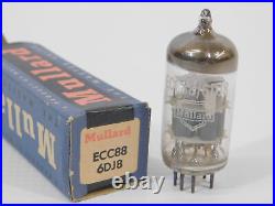 Mullard 6DJ8 ECC88 Vintage 1963 NOS GA2 Round Getter Vacuum Audio Tube