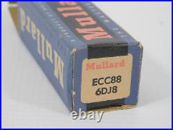 Mullard 6DJ8 ECC88 Vintage 1963 NOS GA2 Round Getter Vacuum Audio Tube