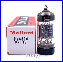 Mullard CV4004 ECC83 M8137 Box Plate Valve Tube Halo Getter NOS 641 R1C5 (V30)