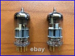 Mullard E188CC 7308 E88CC 6922 Audio Tubes Holland 1964 Matched Pair NOS