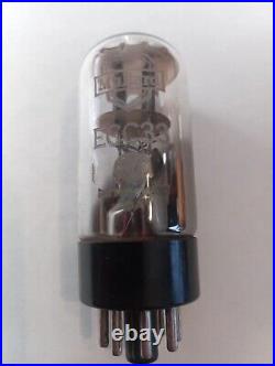 Mullard ECC33 = 6SN7 = B65 early production valve Tube Double Triode Good NOS