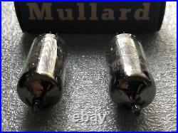 Mullard ECC88 6DJ8 Preamp Tubes Matched Pair Blackburn 1963/64 Strong NOS