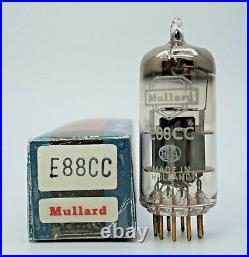 Mullard Holland (Amperex) E88CC D Getter Gold Pin Valve Tube NOS Boxed (V31)