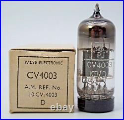 Mullard KB/D CV4003 M8136 ECC82 Box Plate Valve Tube NOS (V50)