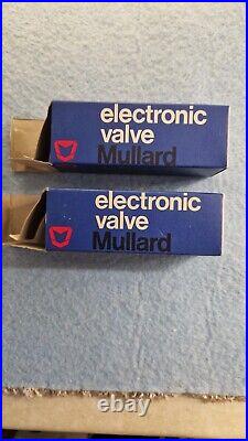 Original Mullard EL34 Valves for Valve Amplifiers NOS, XF4 Codes with Boxes