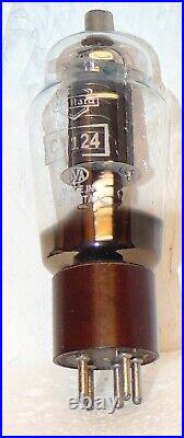 Rare Nos Mullard Cv124 / 807 Double Cup / Pan Getter British Vintage Tube Vt-100