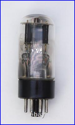Vintage Mullard ECC35 Black Plate D Getter Valve Tube Used Tested (V15)