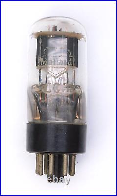 Vintage Mullard ECC35 Black Plate Pan Getter Valve Used Tested 1347 J9 (V14)